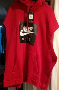 Nike sleeveless hoodie XXL